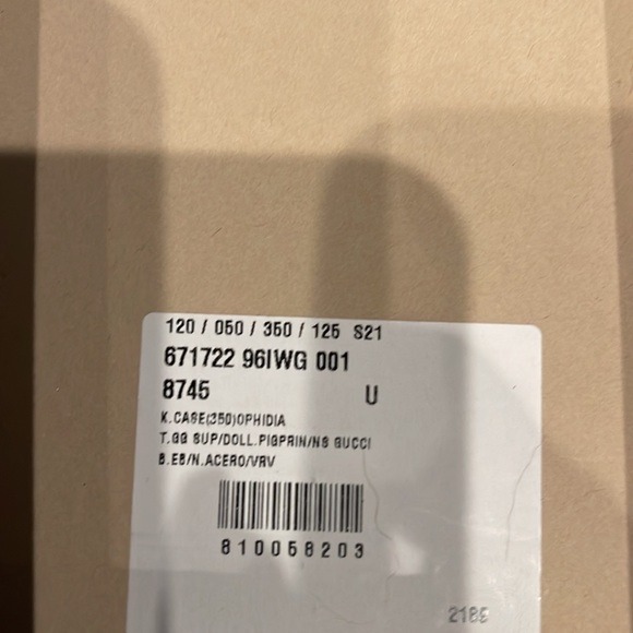 NWOT Gucci Ophidia Coin Pouch With Key Chain - Picture 5 of 11